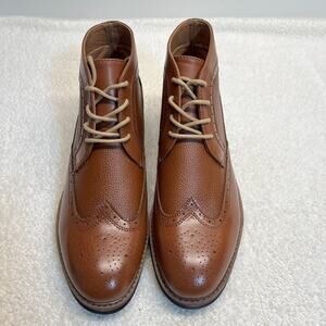 Madden Mens Boot Chelsea Dress Boot Design Light Brown Size 10